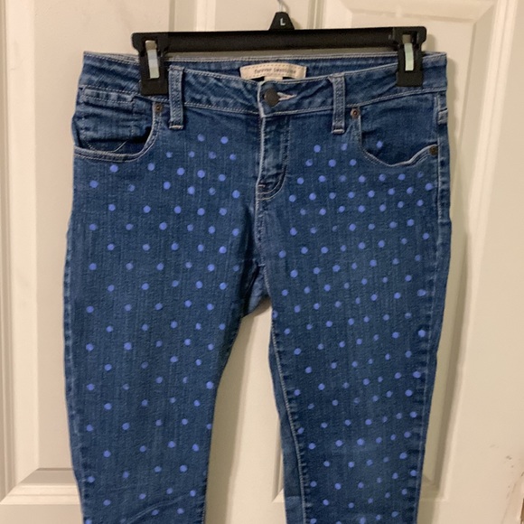 Forever 21 Stretch Skinny Jeans sz 8 /29 - Picture 3 of 13
